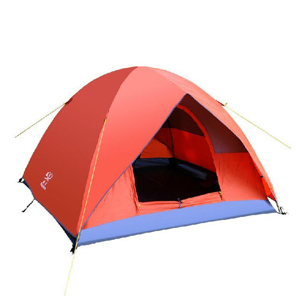 Outdoor Camping 3-4 People Double Layer Storm-proof Tent